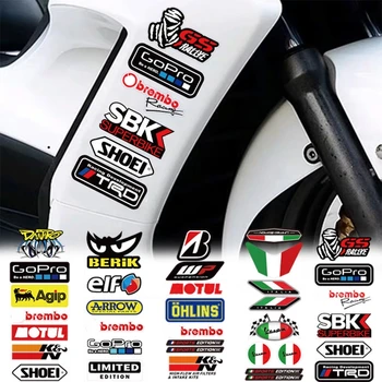Светоотражающая bočna traka motocikla, naljepnice za vozila, naljepnice na kacigu, vodootporan za motor VESPA Ducati i YAMAHA Kawasaki Honda Suzuki