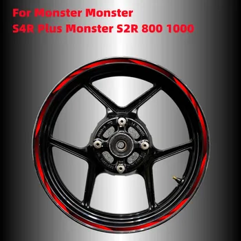 Za Ducati Monster Monster S4R Plus Monster S2R 800 1000 Pribor Za Motocikle Okvir Kotača Naljepnica Na Obod Natpis Stripe17